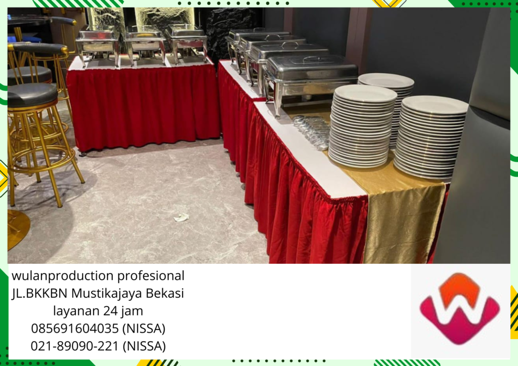Pusat Sewa Alat Prasmanan atau Alat Catering Lengkap Jakarta