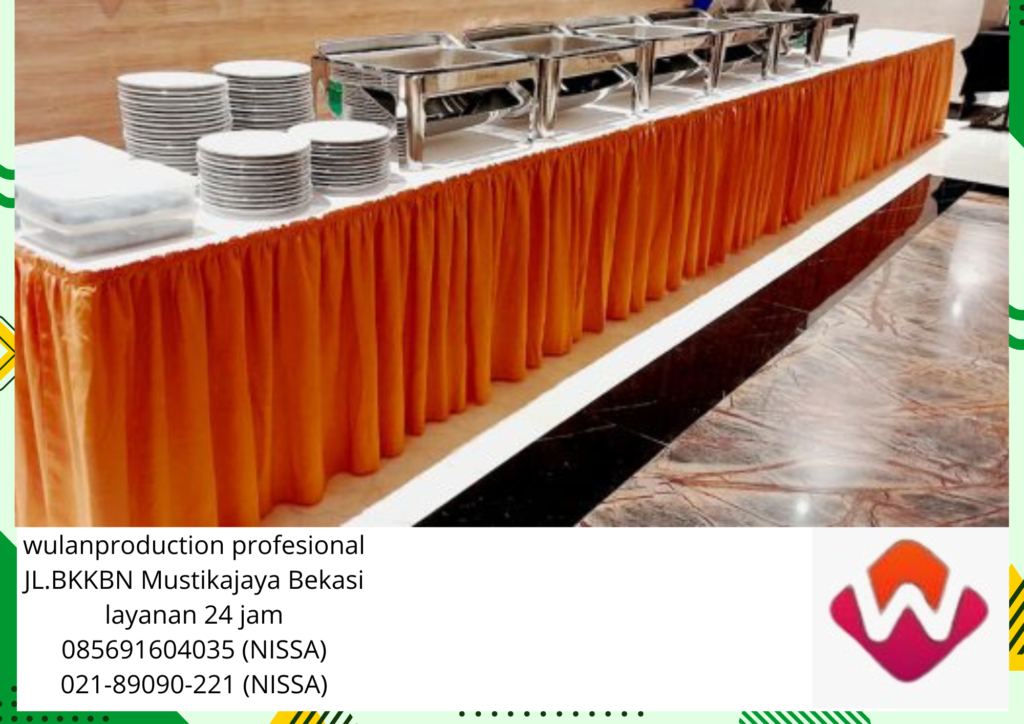 Pusat Sewa Alat Prasmanan atau Alat Catering Lengkap Jakarta