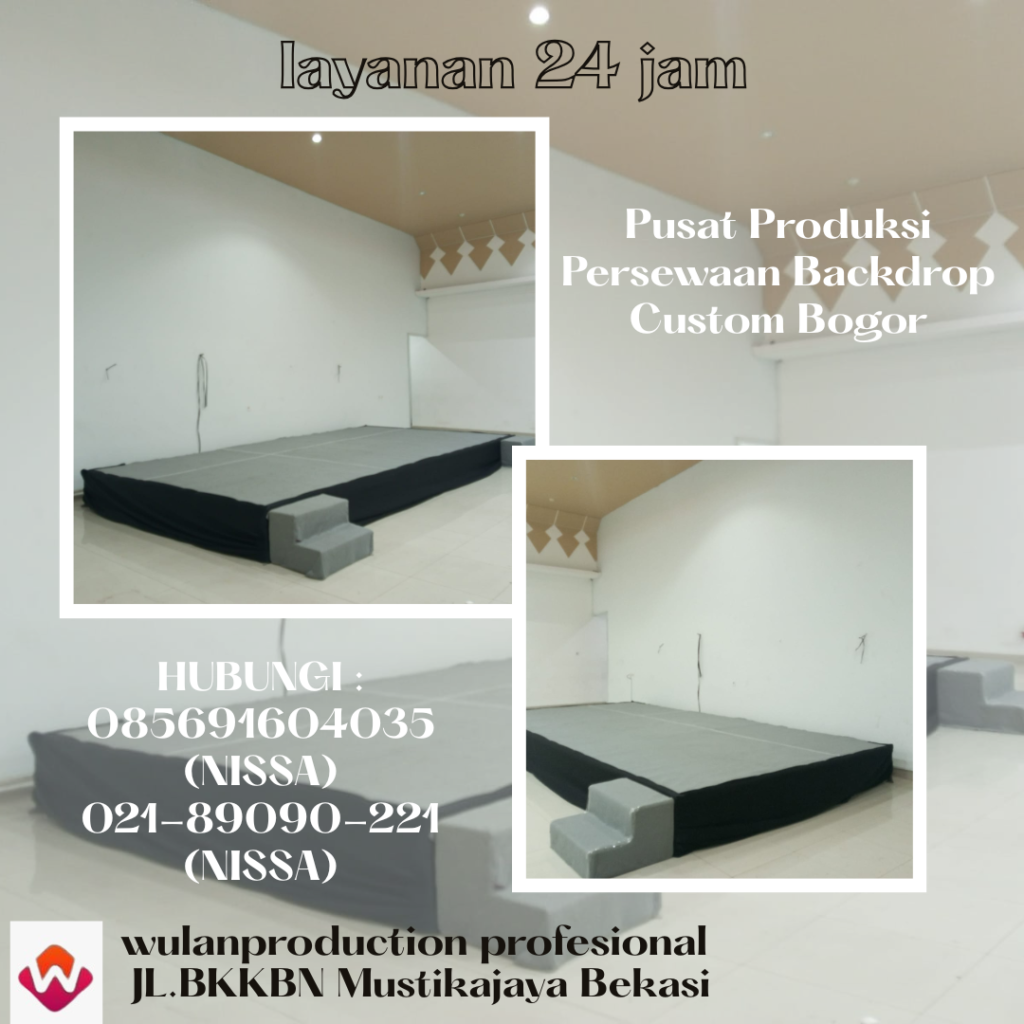 Pusat Sewa Dan Produksi Panggung Customize Depok