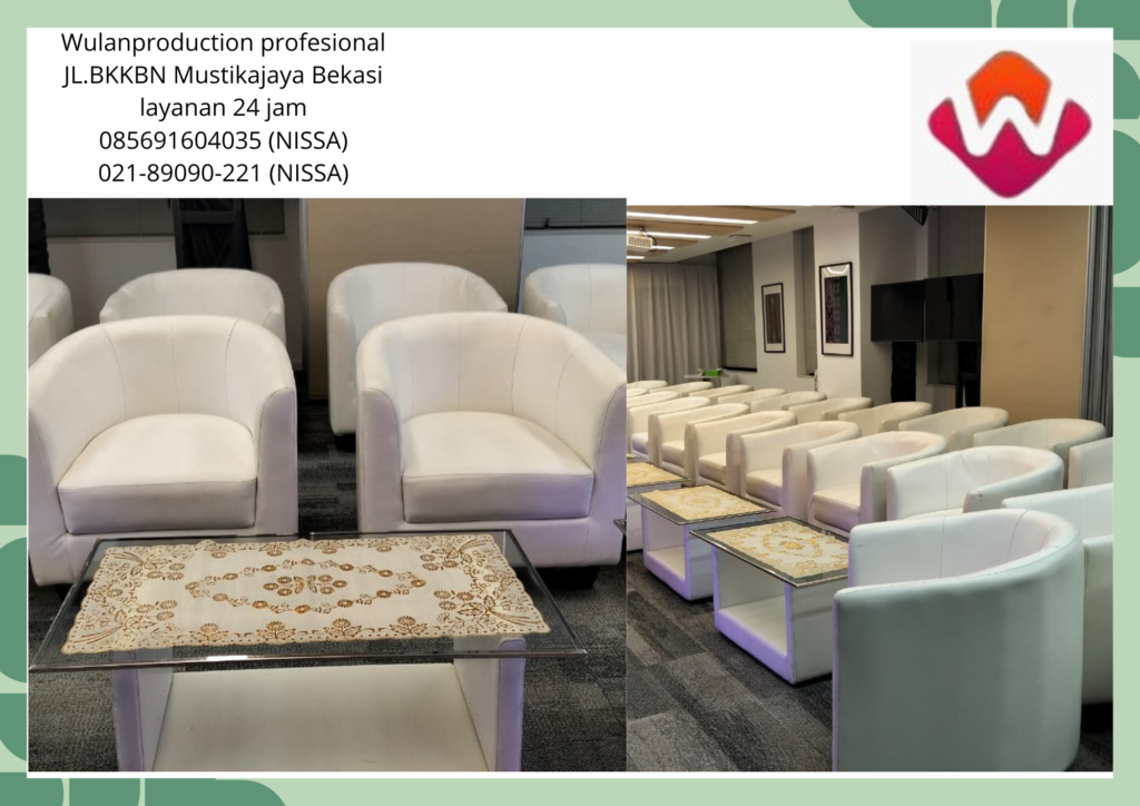 Pusat Sewa Sofa Oval Bandung