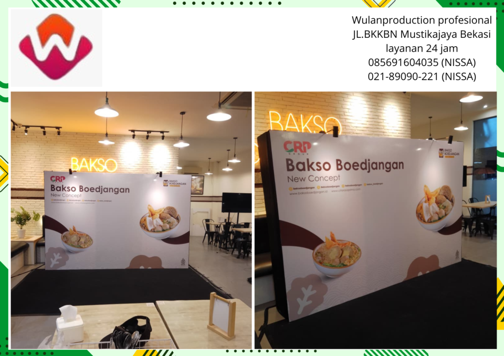 Booth Event Bakso Budjangan Kramat Pela