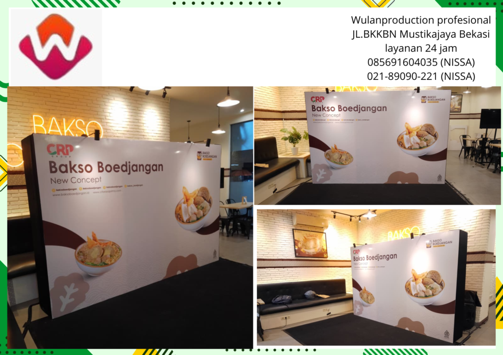 Booth Event Bakso Budjangan Kramat Pela