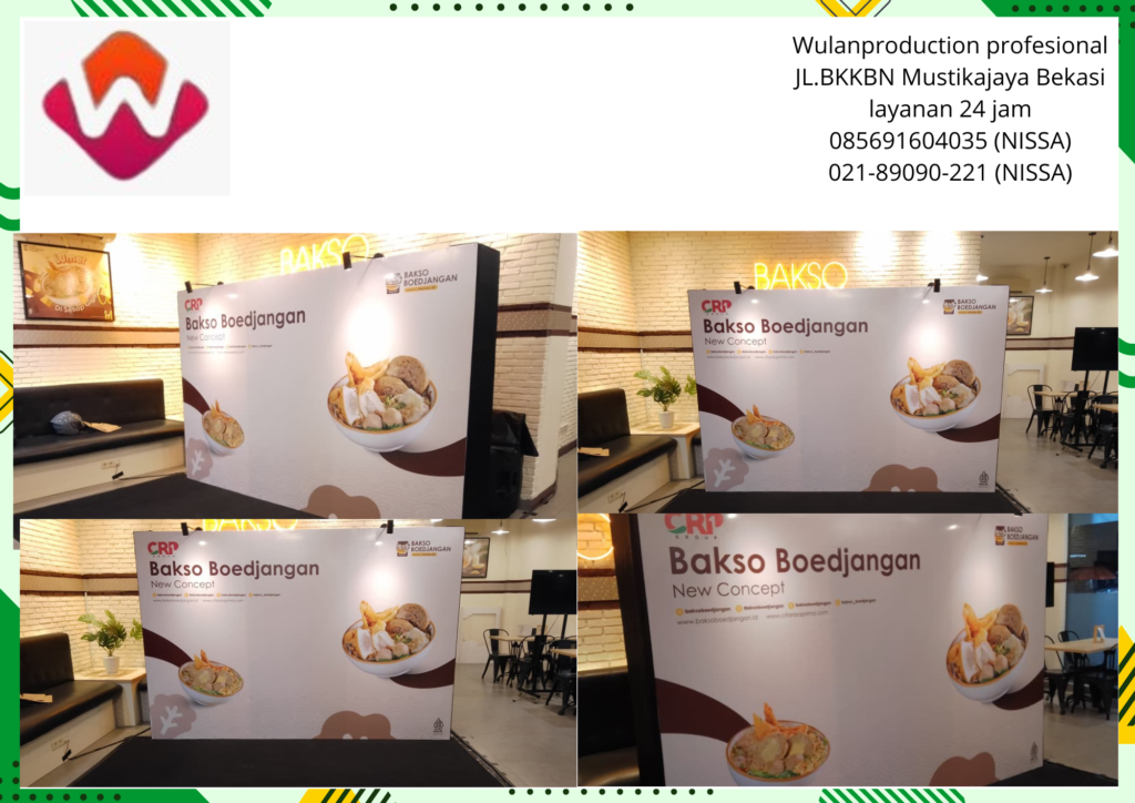 Booth Event Bakso Budjangan Kramat Pela