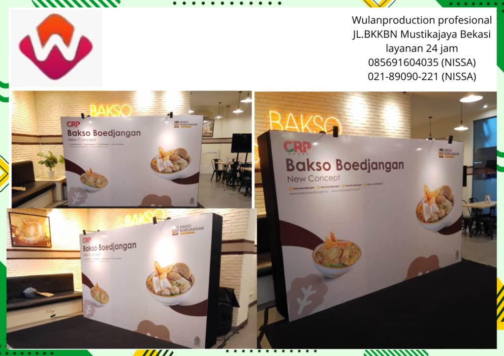 Booth Event Bakso Budjangan Kramat Pela