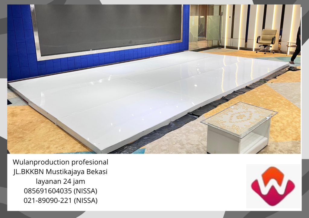 Rental Flooring Melaminto Event Movenpick Pecenongan