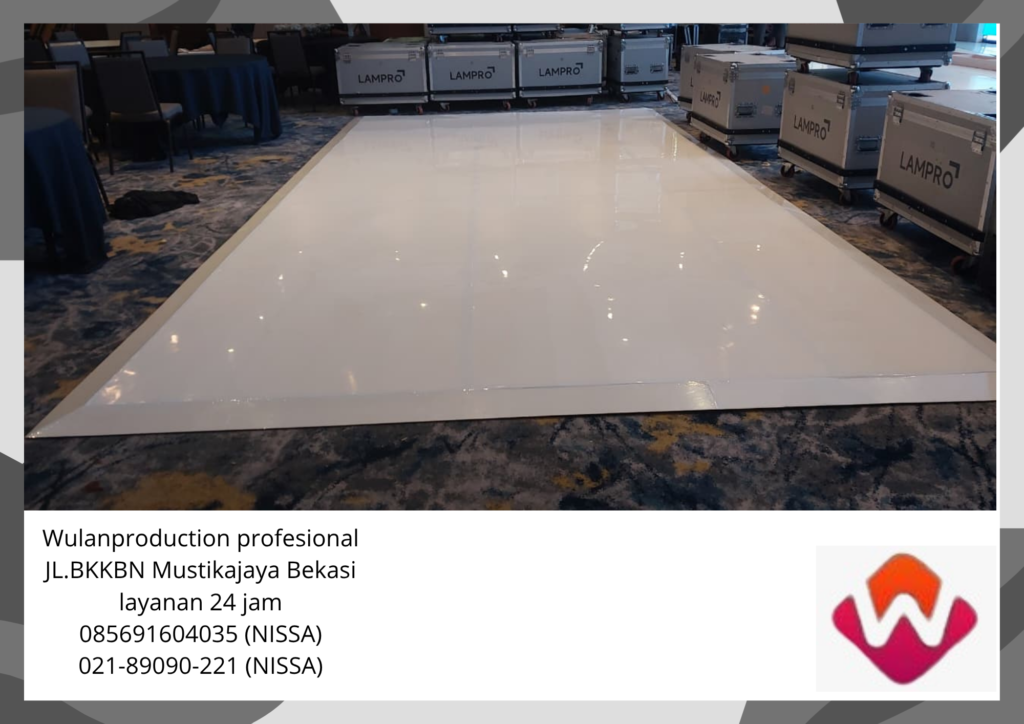 Rental Flooring Melaminto Event Movenpick Pecenongan