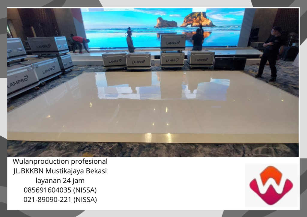 Rental Flooring Melaminto Event Movenpick Pecenongan