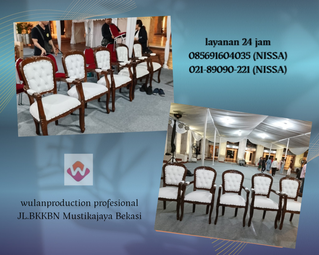 Rental Kursi Arm Chair Pilihan Premium Untuk Acara Elegan Jakarta