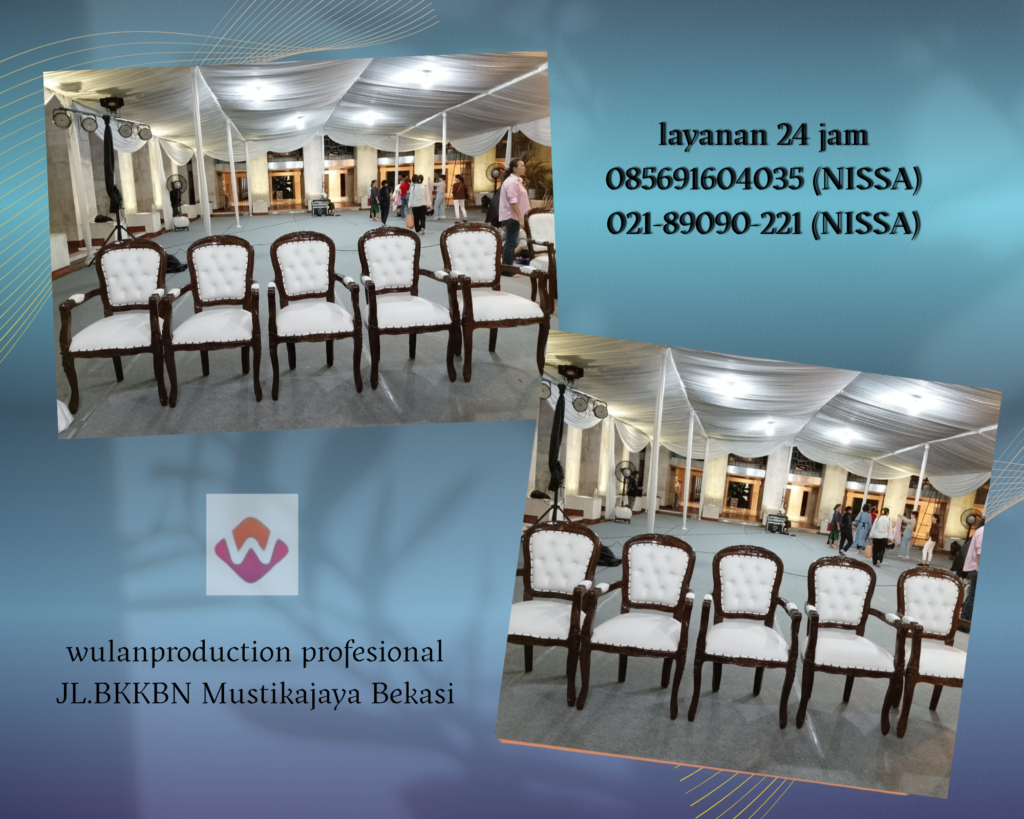 Rental Kursi Arm Chair Pilihan Premium Untuk Acara Elegan Jakarta