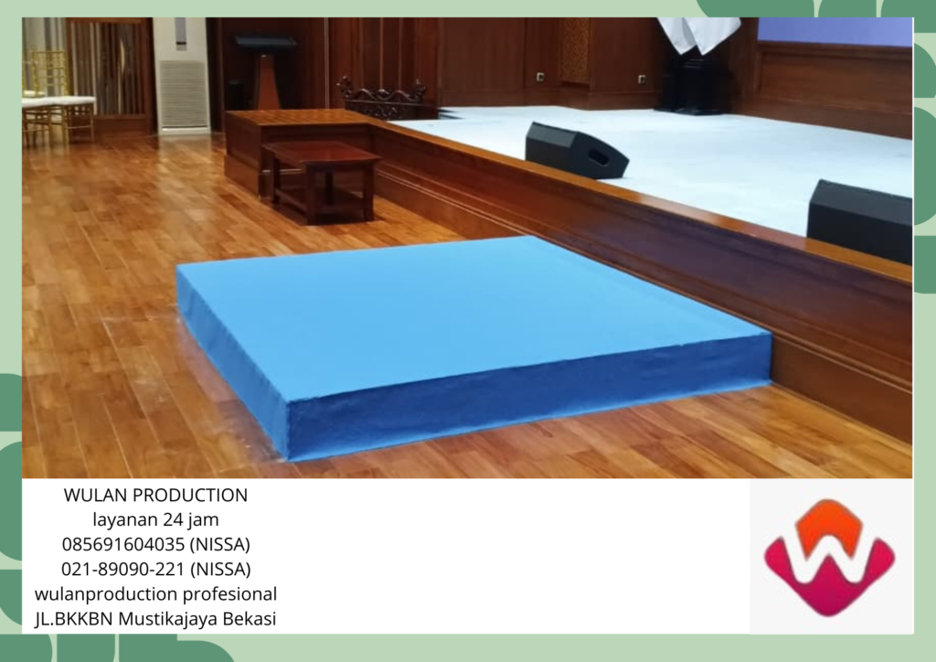 Rental Panggung Cover Karpet Buana Biru Jakarta