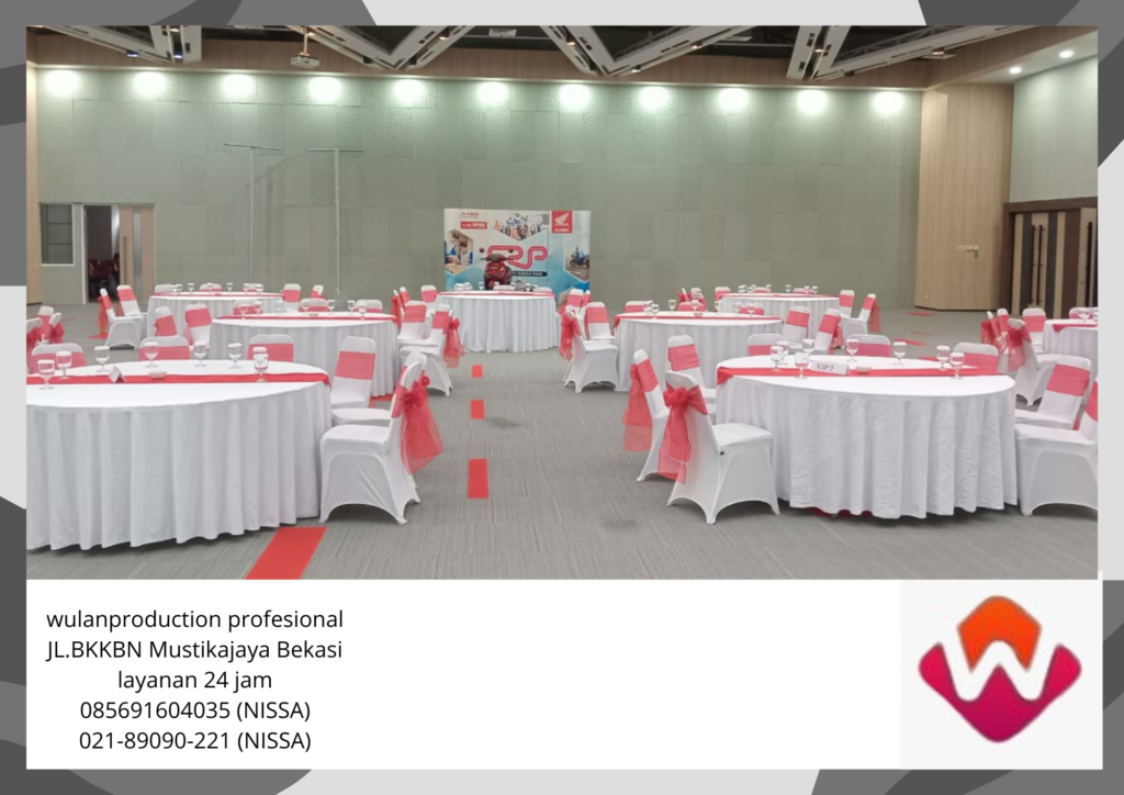 Sewa Aneka Ukuran Round Table Dan Cover Bogor
