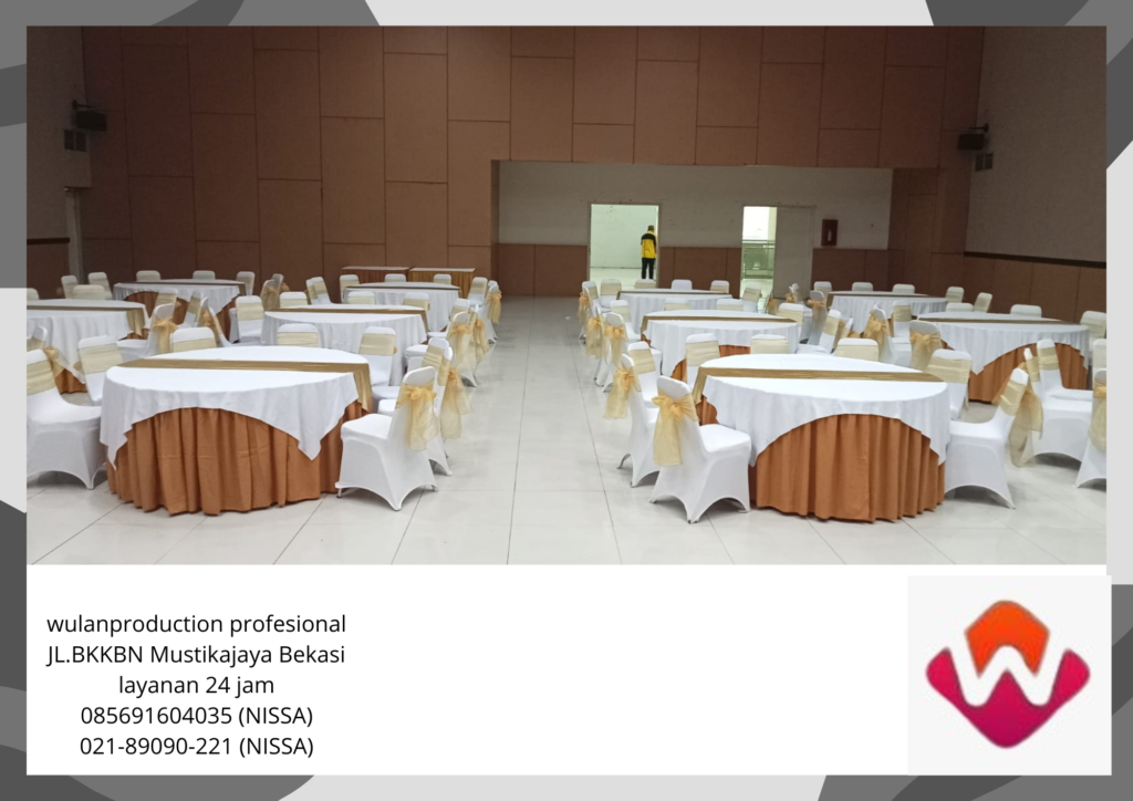 Sewa Aneka Ukuran Round Table Dan Cover Bogor