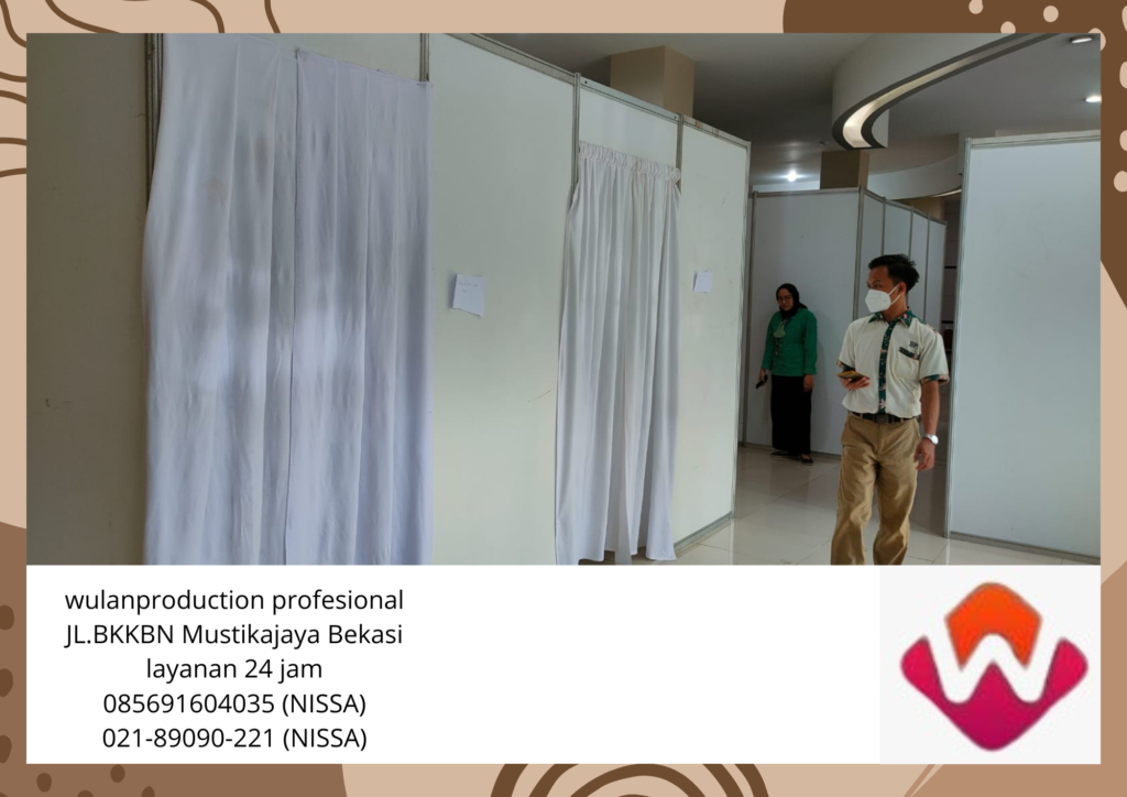 Sewa Partisi Type R8 Warna Putih Event Kejaksaan Agung Jakarta