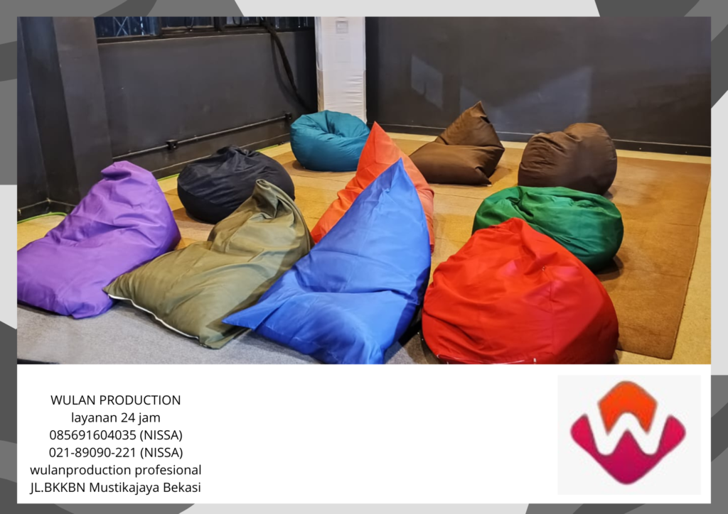 Vendor Sewa Beanbag Kerucut Aneka Warna Area Bogor
