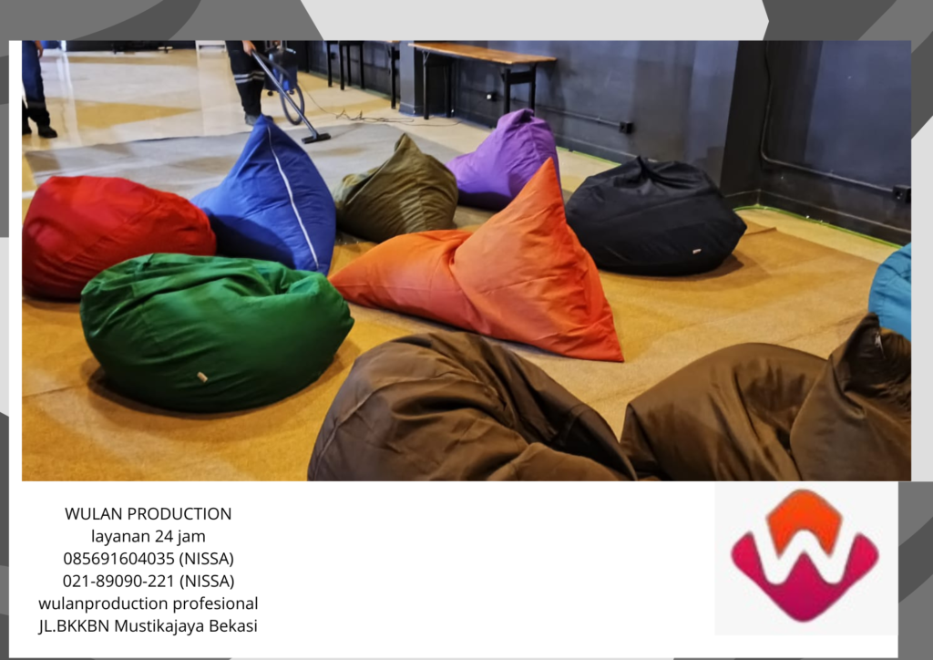 Vendor Sewa Beanbag Kerucut Aneka Warna Area Bogor