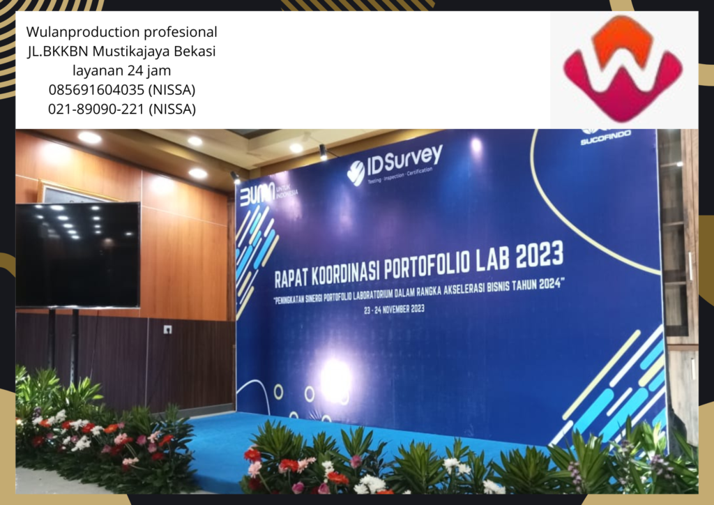 Vendor Sewa Panggung dan Backdrop Terlengkap di Bekasi