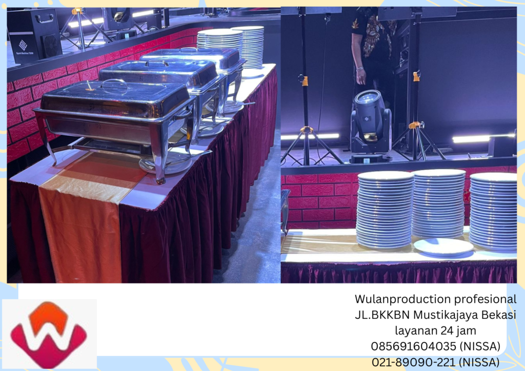 Rental Alat Catering Prasmanan Lengkap Area Bekasi