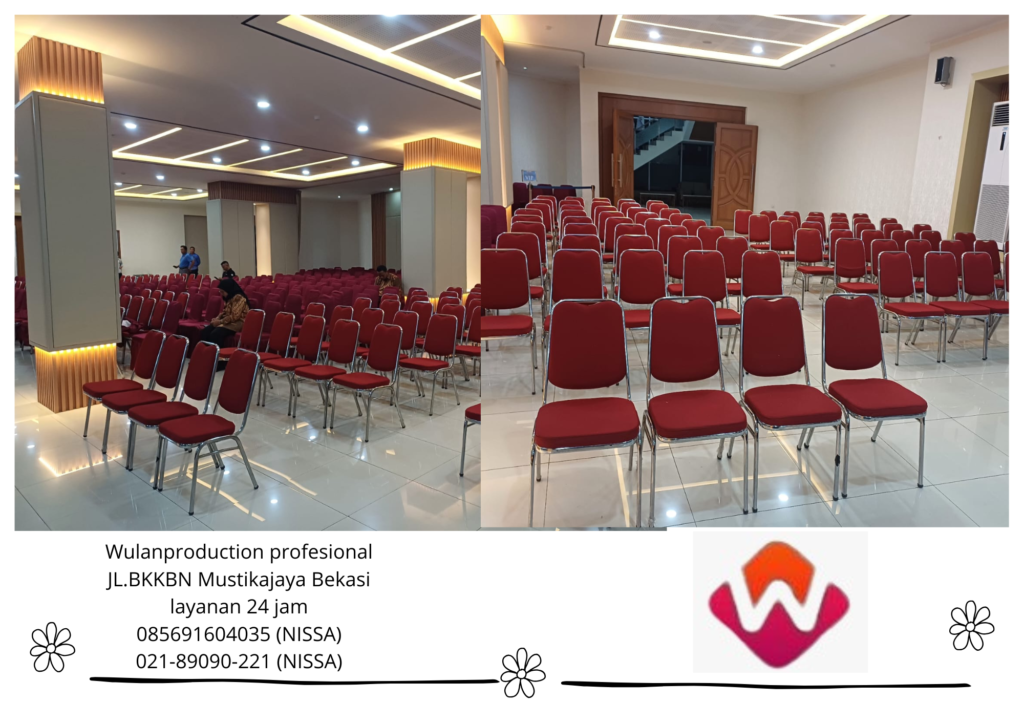 Jasa Sewa Kursi Futura Susun Stainless Lengkap di Bekasi