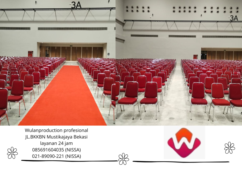 Jasa Sewa Kursi Futura Susun Stainless Lengkap di Bekasi