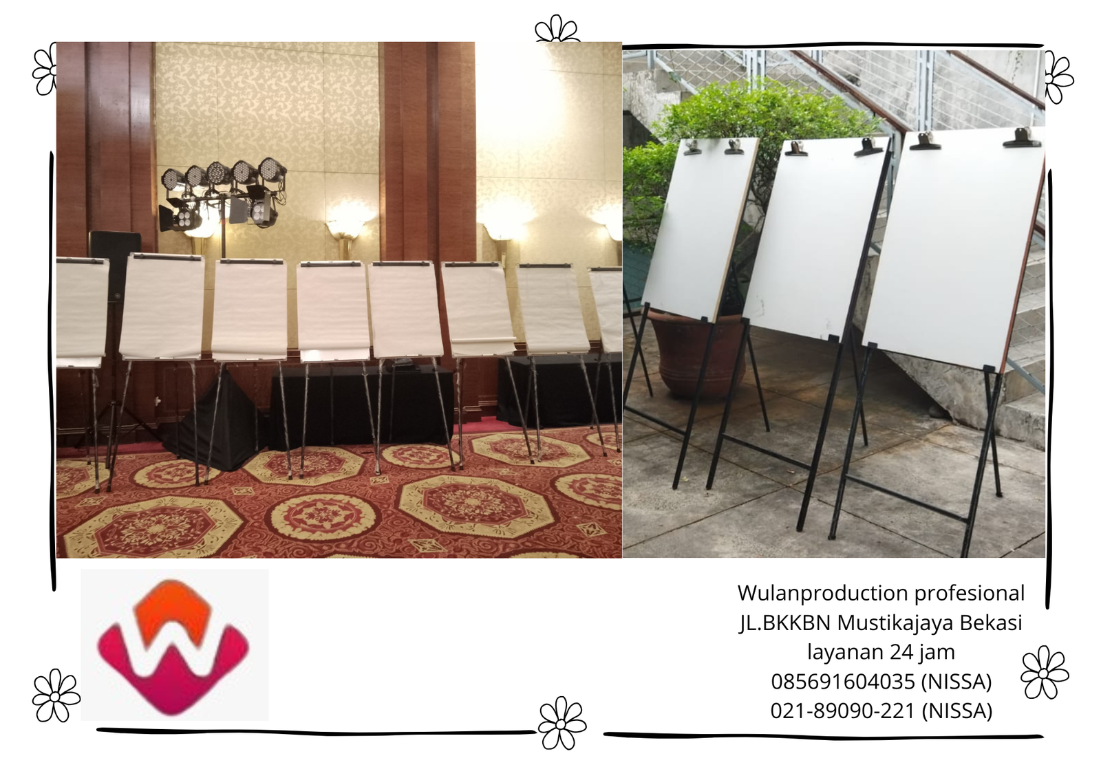 Rental Flip Chart Lengkap Kertas Dan spidol di Jakarta