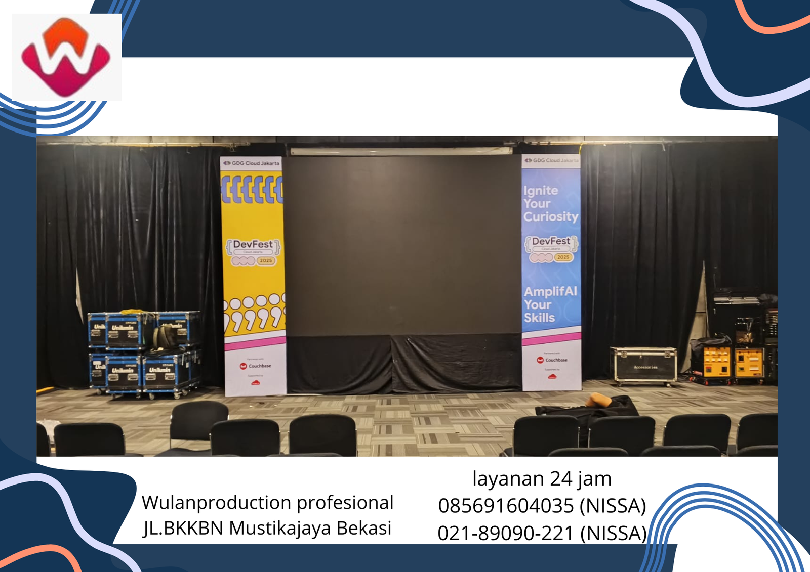 Rental Frame LED Event Mall Kota Casablanca Jakarta