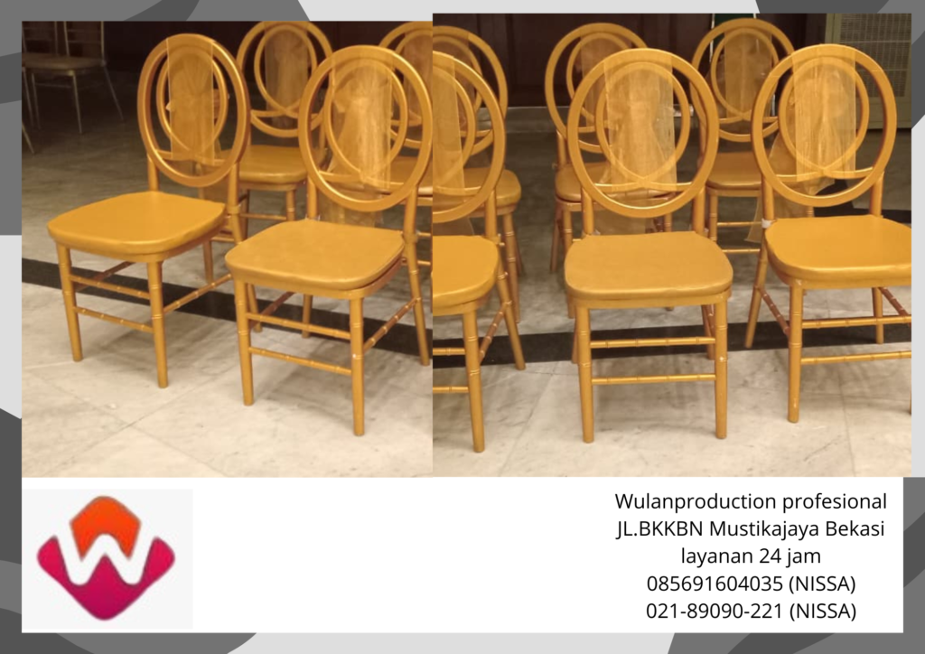 Jasa Sewa Kursi Olivia Gold Area Bekasi