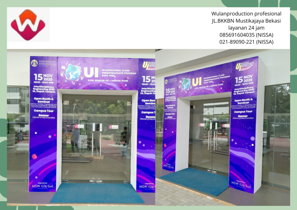 Sewa Gate Backdrop Custom BSD tangerang