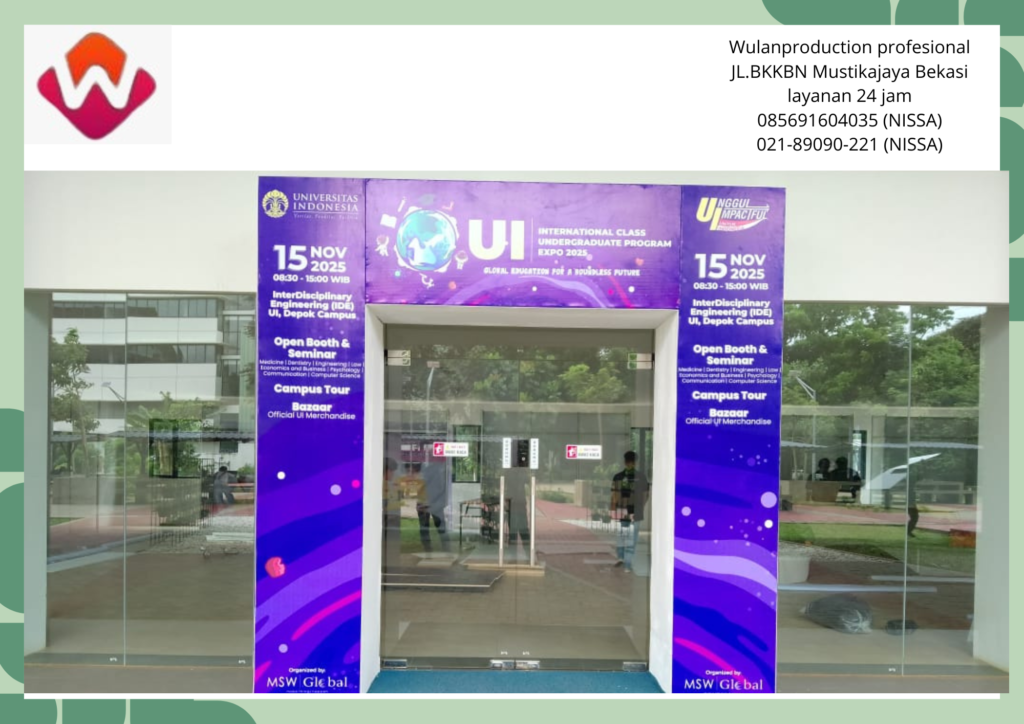 Sewa Gate Backdrop Custom BSD tangerang