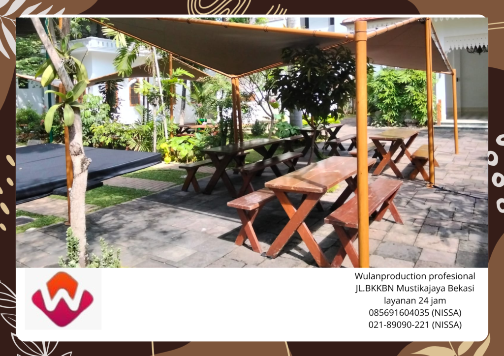 Harga Terbaru Akhir Tahun Sewa Meja Kursi Taman Area Jakarta