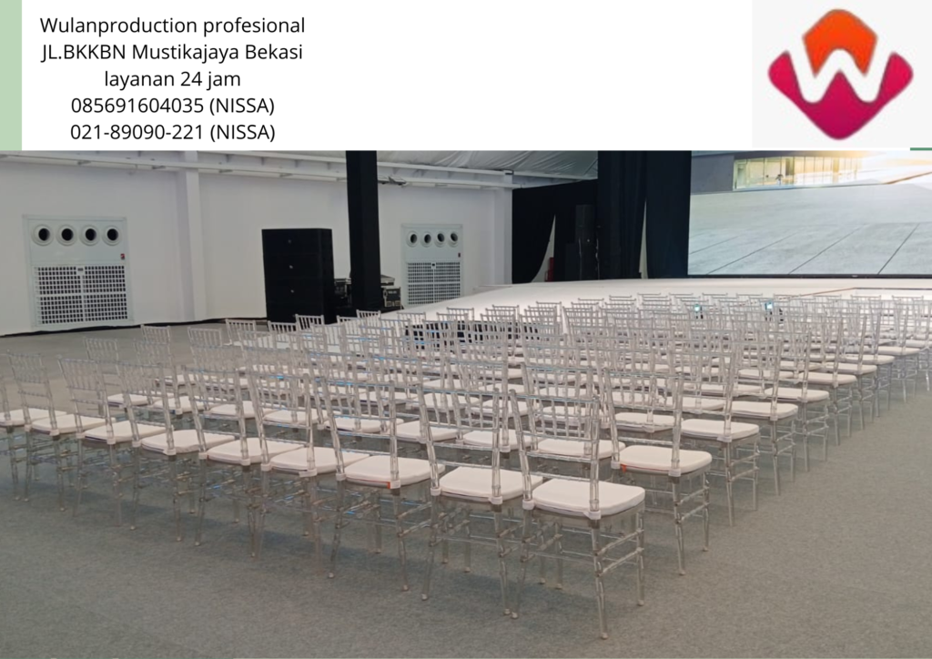 Jasa Rental Kursi Tiffany Acrylic Depok