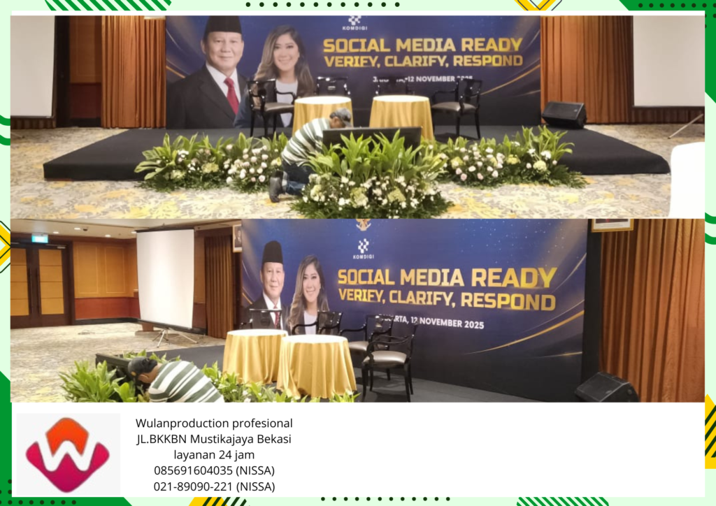 Jasa Sewa Backdrop Photo Booth Hotel Borobudur Jakarta pusat