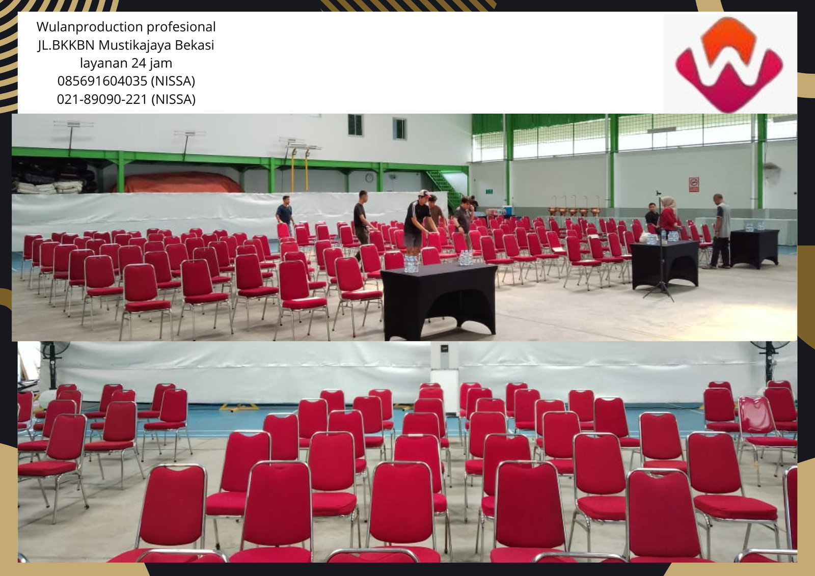 Jasa Sewa Kursi Stainless Futura Karawang