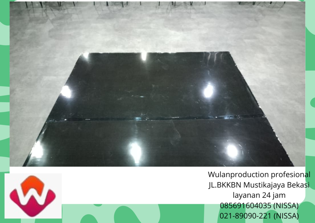 Jasa Sewa Panggung Melamin Hitam TMII Jakarta Barat