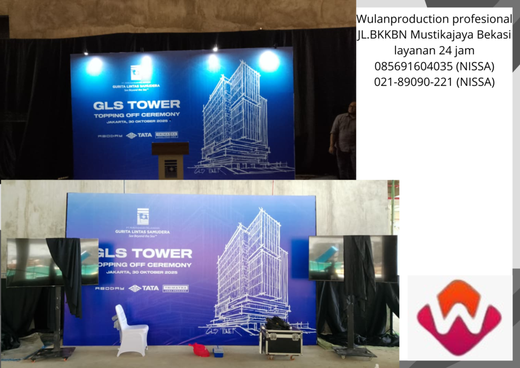 Jasa Sewa backdrop Custom Jakarta