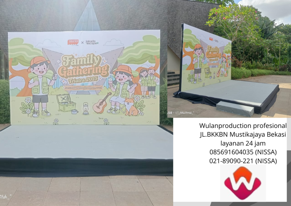 Jasa Sewa backdrop Custom Jakarta