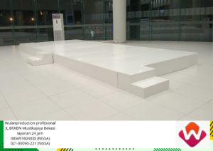 Pusat Sewa Panggung Putih Melamin Jakarta Pusat