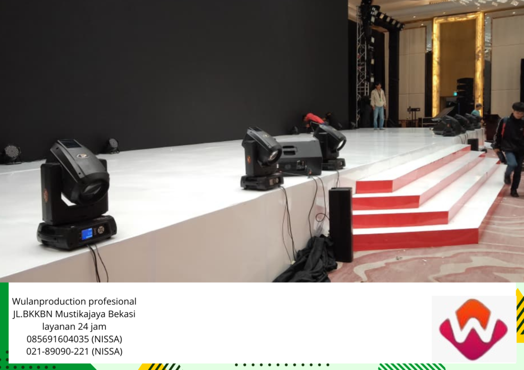 Pusat Sewa Panggung Putih Melamin Jakarta Pusat