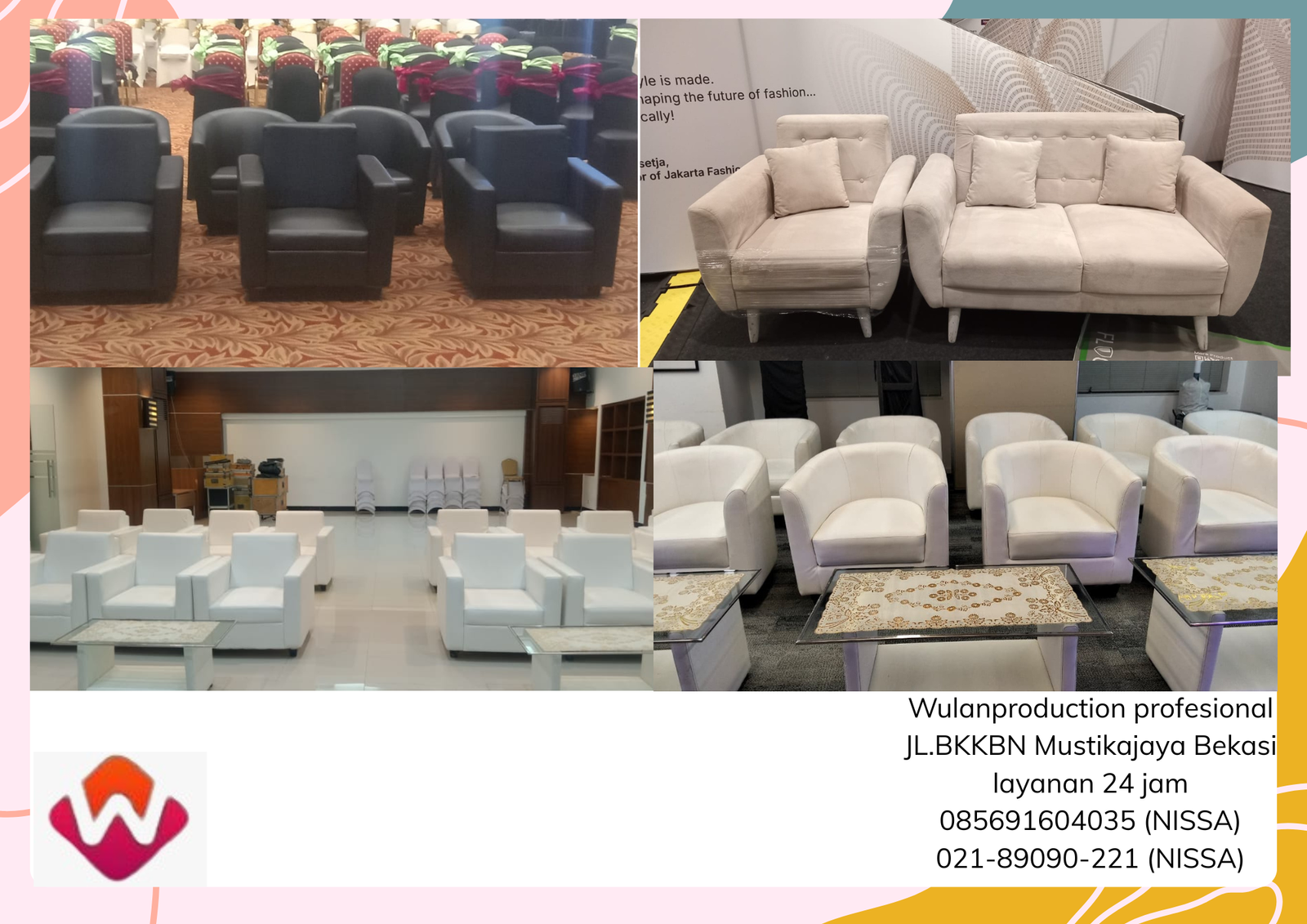 Pusat Sewa Sofa Berkualitas di Jakarta utara