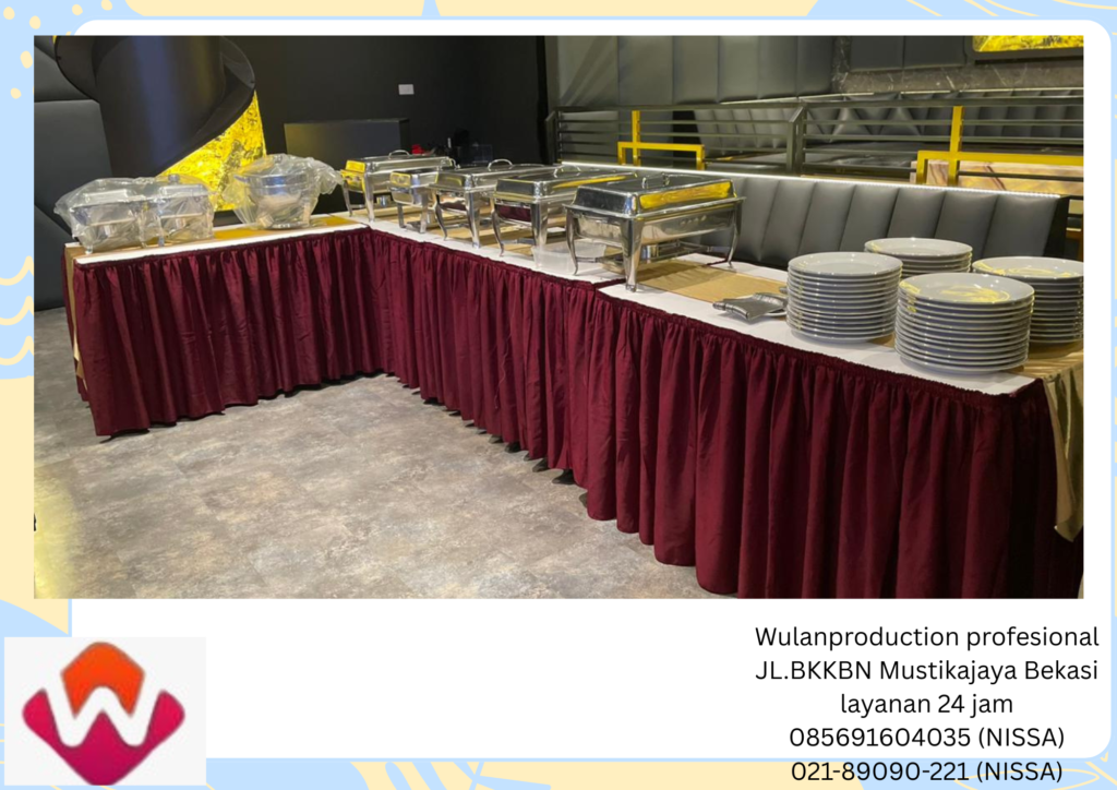 Rental Alat Catering Prasmanan Lengkap Area Bekasi