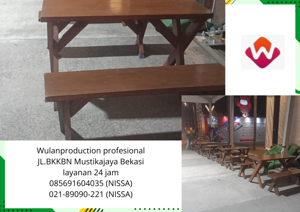 Rental Kursi dan Meja Kaki Extra Type Outdoor Jakarta