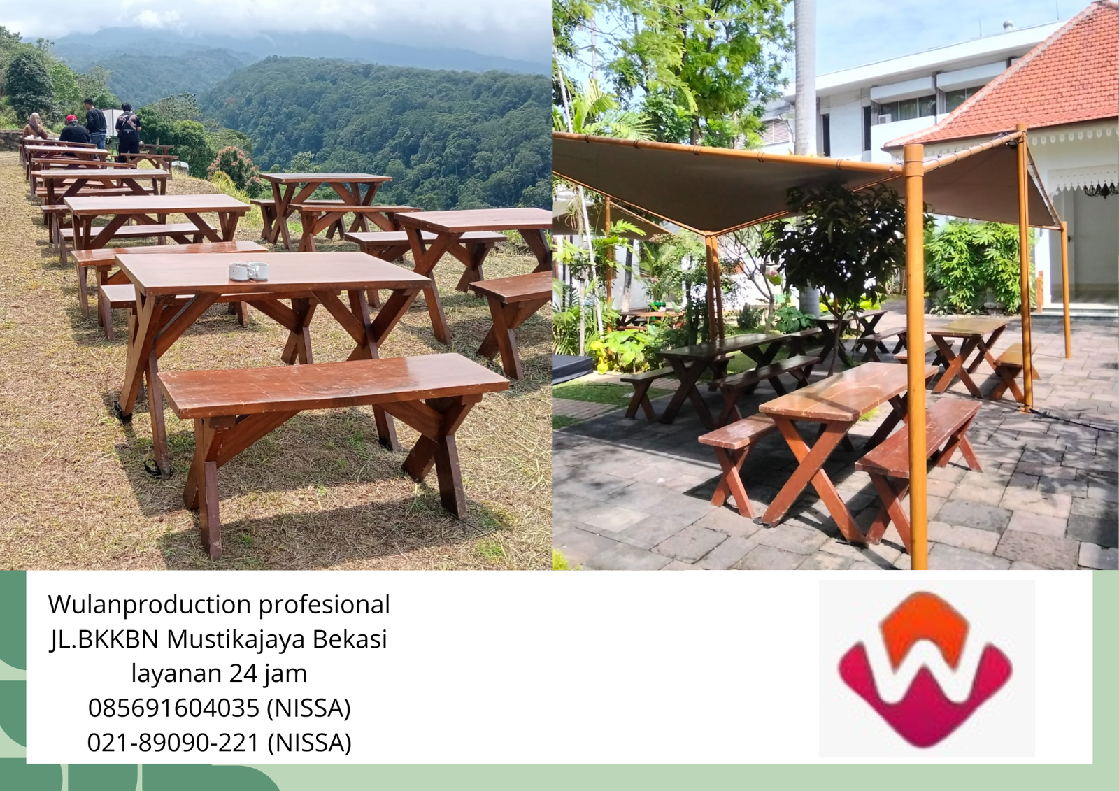 Rental Kursi dan Meja Taman Sunter Jakarta Utara