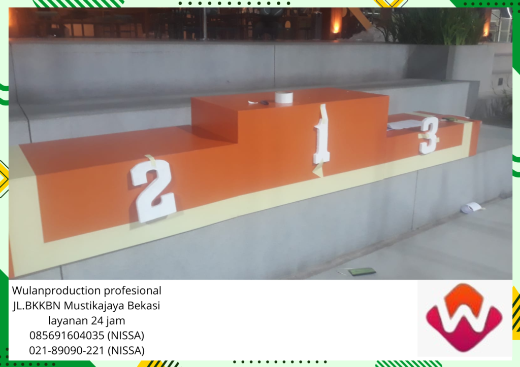 Rental Podium Juara Misty fan Meja Ibm Kebayoran Lama Jaksel