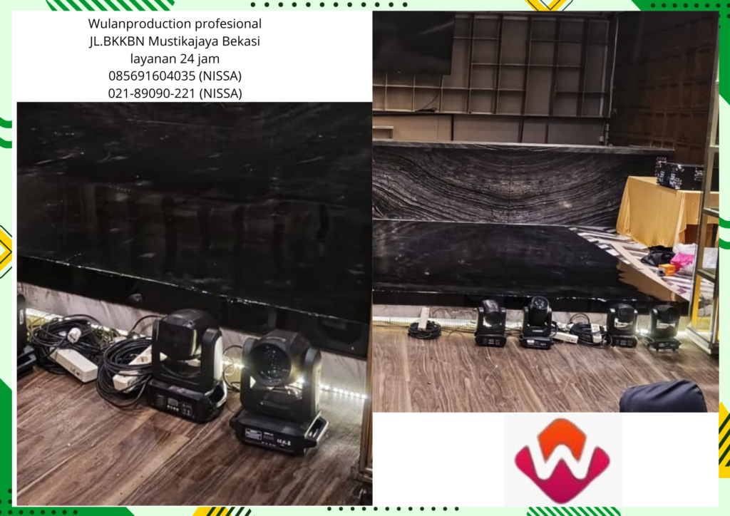 Rental paket lighting moving beam fresnel par led Jakarta