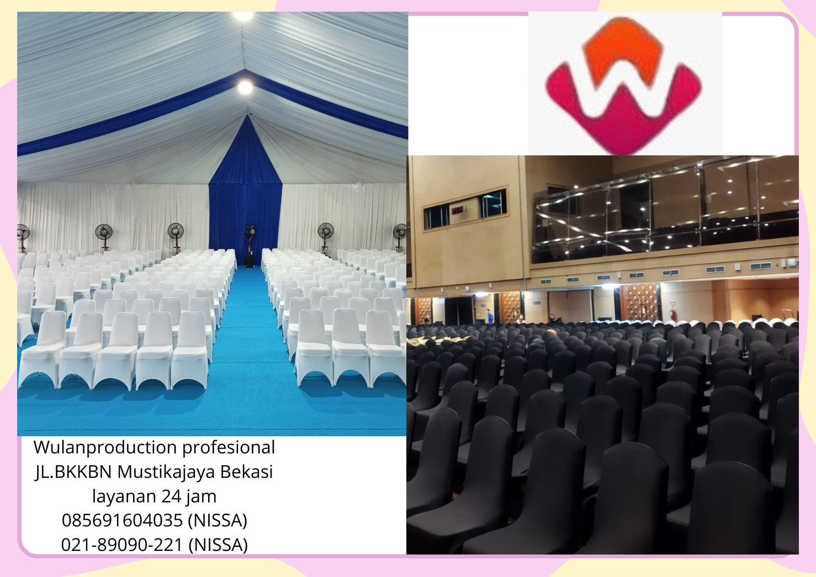 Pusat Sewa Kursi Susun Futura Full Cover Karawang