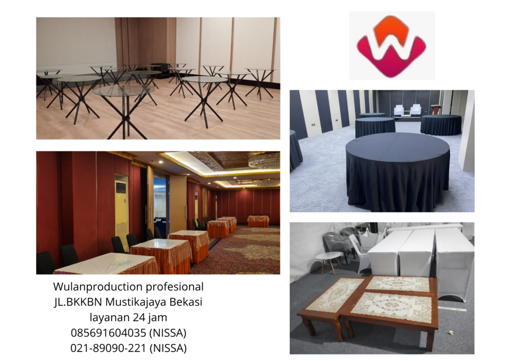 Spesialis Pusat Sewa Meja Event Aneka Model Area Karawang
