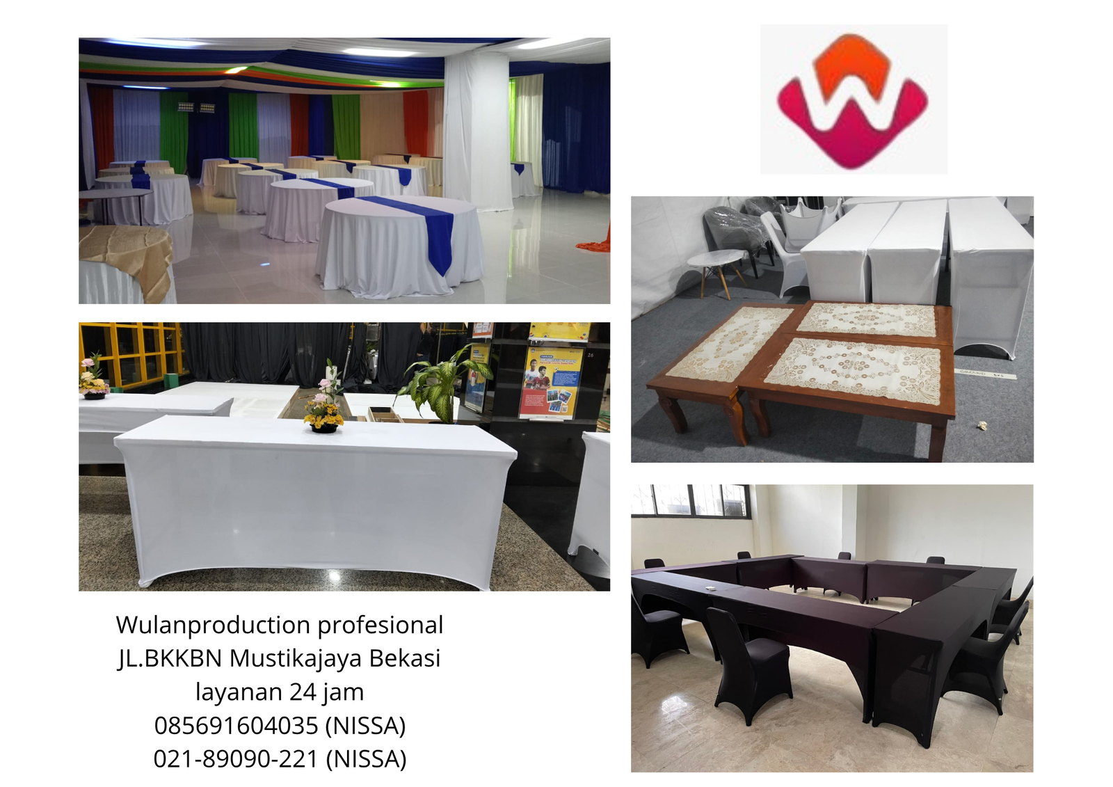 Spesialis Pusat Sewa Meja Event Aneka Model Area Karawang