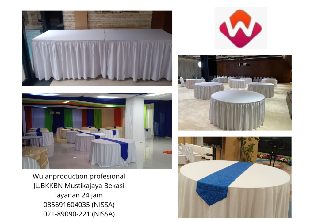 Spesialis Pusat Sewa Meja Event Aneka Model Area Karawang