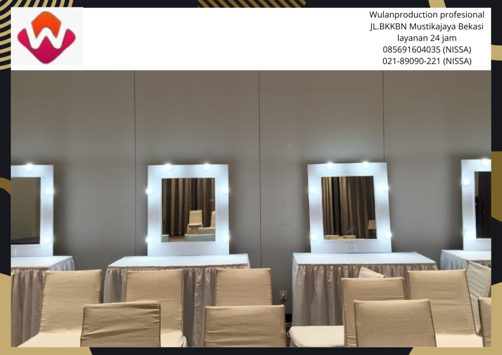 Vendor Sewa Kaca Rias dan Meja Area Cikarang