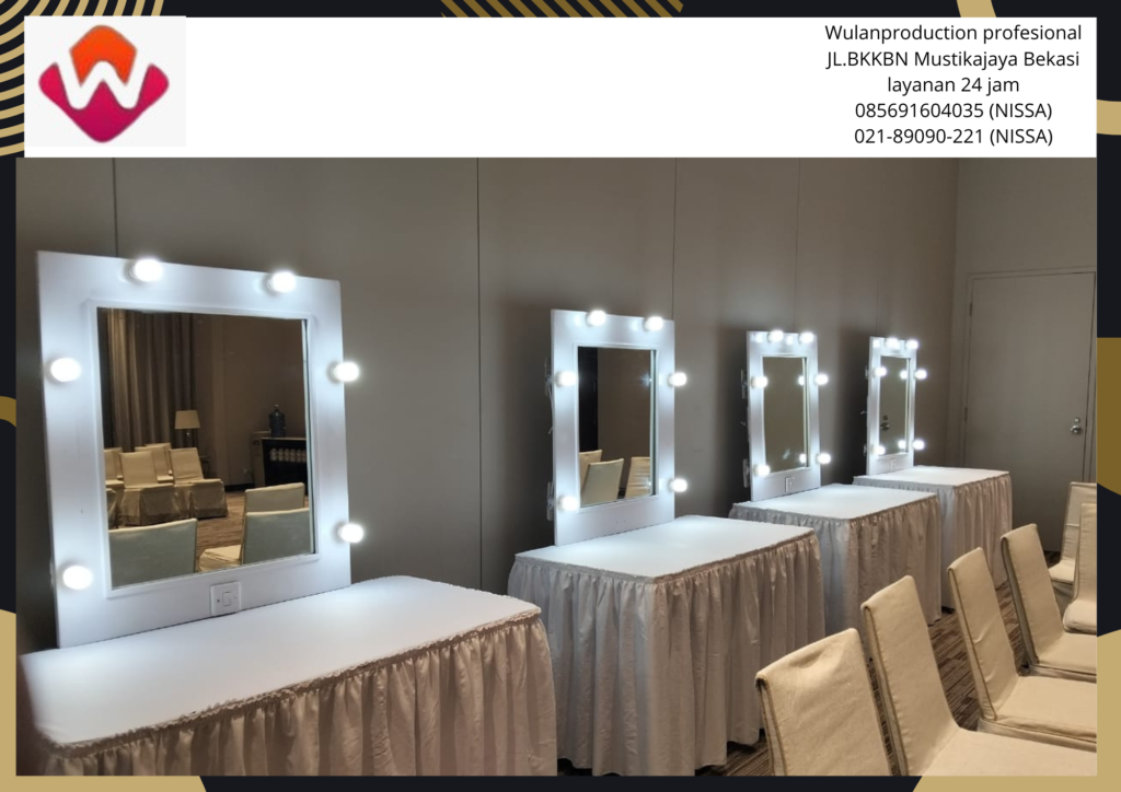 Vendor Sewa Kaca Rias dan Meja Area Cikarang