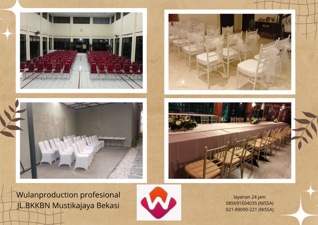 Vendor Sewa Kursi Terlengkap Area Jakarta